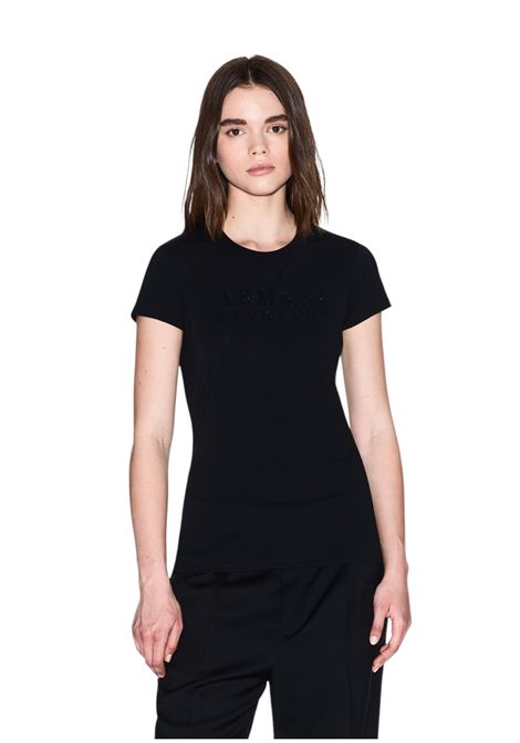 T-shirt slim fit conlogo strass ARMANI EXCHANGE | T-shirt | XW001349 AF17173UC001